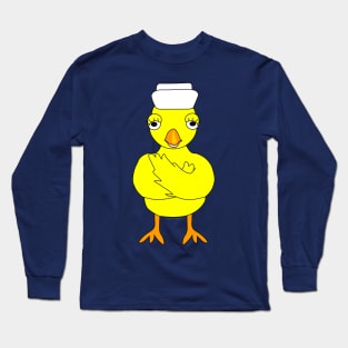 Nurse Chick Arms Folded Long Sleeve T-Shirt